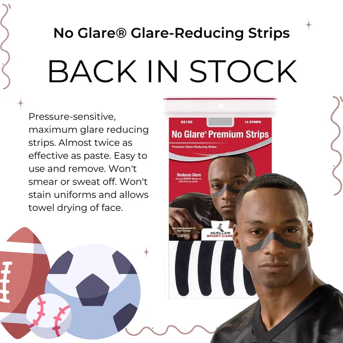 Back In Stock! No Glare® Glare-Reducing Strips. Get yours today