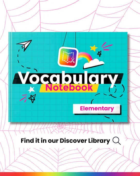 Elementary Vocabulary Notebook