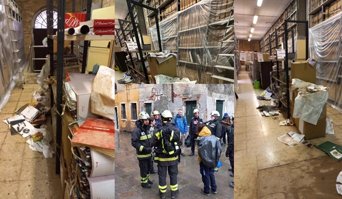 #CulturalHeritage affected by flood