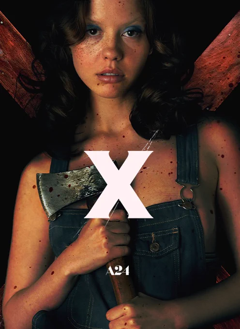Movie poster for X (2022)