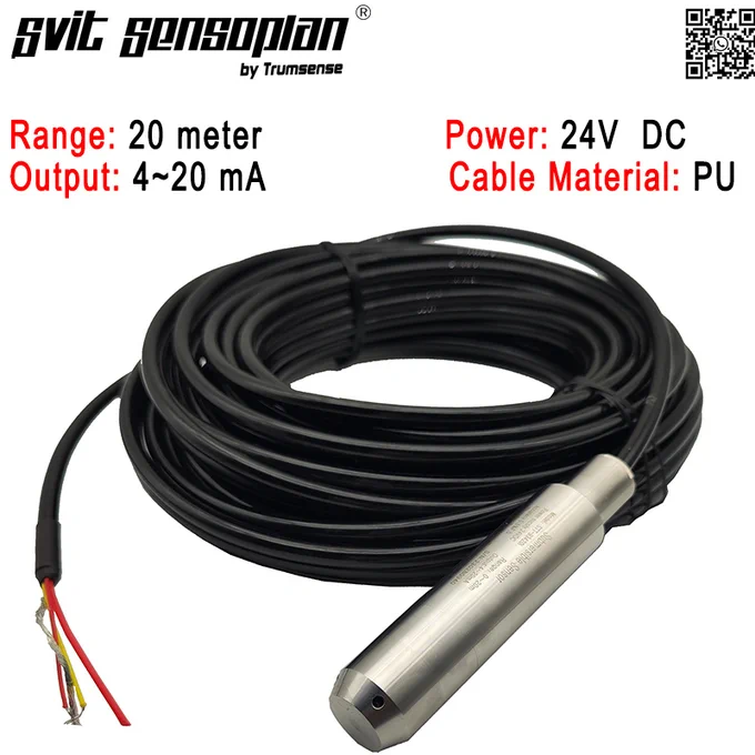 Trumsense® 4 to 20 mA Output 20 meter Range Water Level Transducer Probe DC 24 V Power Supply with 21 meter Cablel Length Throw In Type Water Level Monitor

● Range is available for 3m, 4m, 5m,10m, 15m,20m or 30m
● Power is optional among DC12 to 24V, DC9 to 36V，DC 12 to 32V
● Strong PU ducted cable with very good anti-shielding function

https://www.aliexpress.com/item/3256801125398912.html

eric@chinasmartsensor.com
what's app: 008613891846516
#trumsense #gasfillstation #dieseltanklevelsensor  #dieseltankleveltransmitter  #dieseltankleveltransducer #dieseltankliquidsensor #chinasmartsensor #petroleumtank #dieseltank #fueltank #liquidleveltransmitter #submersibleliquidlevelsensor  #submersibleliquidleveltransmitter   #submersibleliquidleveltransducer