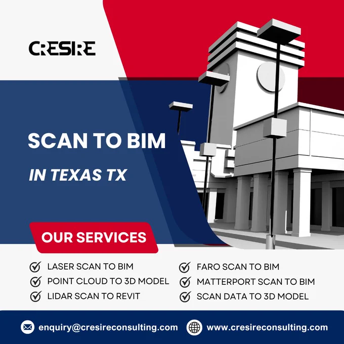 Scan to BIM Services in Texas TX