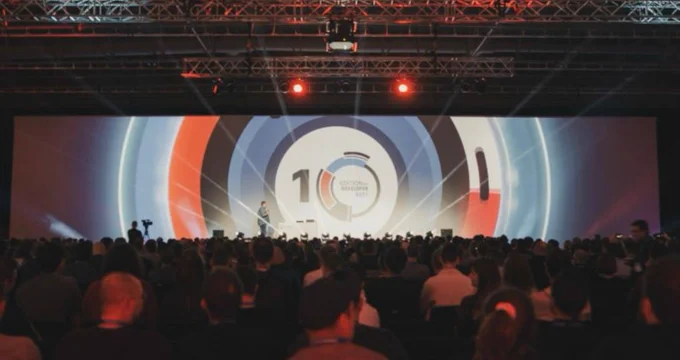Main stage at Developer Days Warsaw 2023