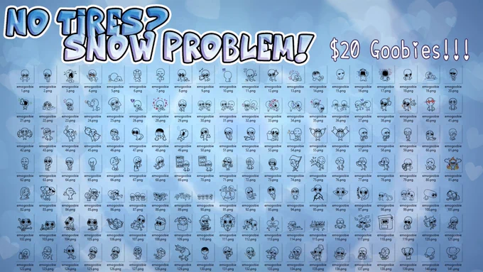 Fundraiser goobie chart for Misa's tires!!!!!