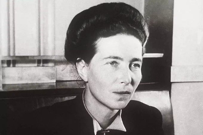 Photo de Simone de Beauvoir