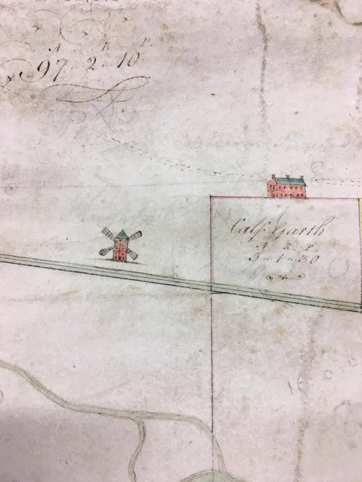 Cropped detail from historic map