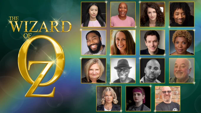 The Wizard of Oz. Cast and Creatives.

Top row - Jaiden Tsang, Denise Pitter, Avital Kagan and Oraine Johnson

Second row - Jordan Laidley, Julie Baker, Matthew Christmas and Lorna Laidlaw

Third row - Janice Connolly, Gladstone Wilson, Ebrahim Nazier and Richard G Jones

Bottom row - CiCi Howells, Leanne Fitchett and Clive Meldrum
