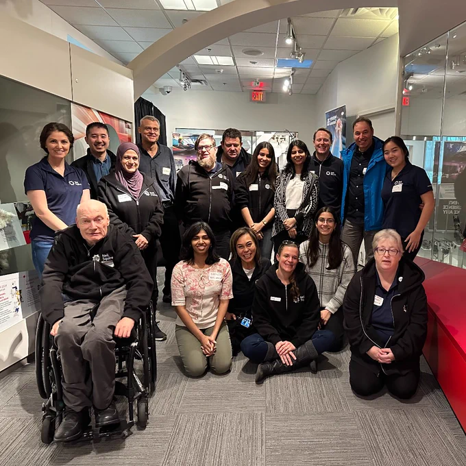 Neil Squire's Burnaby staff well-represented at the BC SCI Network meeting.