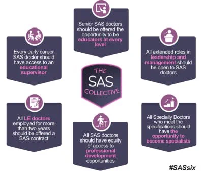 Diagram showing the SAS Collective elements.#SASsix