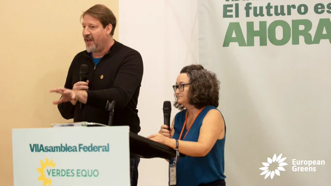 Thomas Waitz at the Verdes Equo Congress