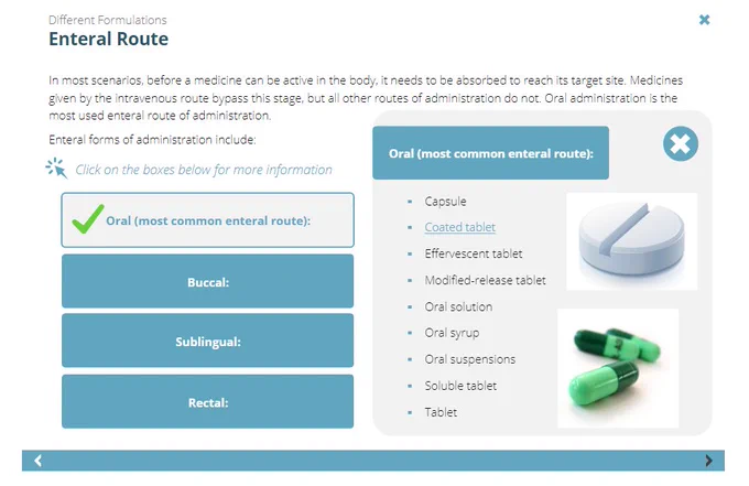 Formulation: An overview for prescribers (M&S portfolio)