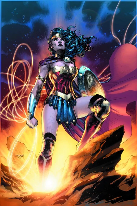 Wonder Woman Day Celebration. Jim Lee art.