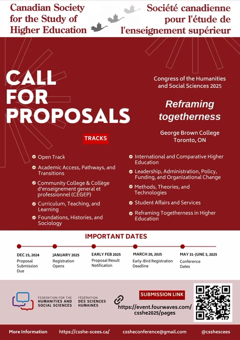CSSHE Call for Proposals in English