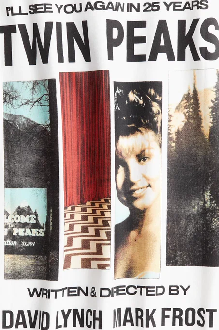 Four rectangle images from Twin Peaks