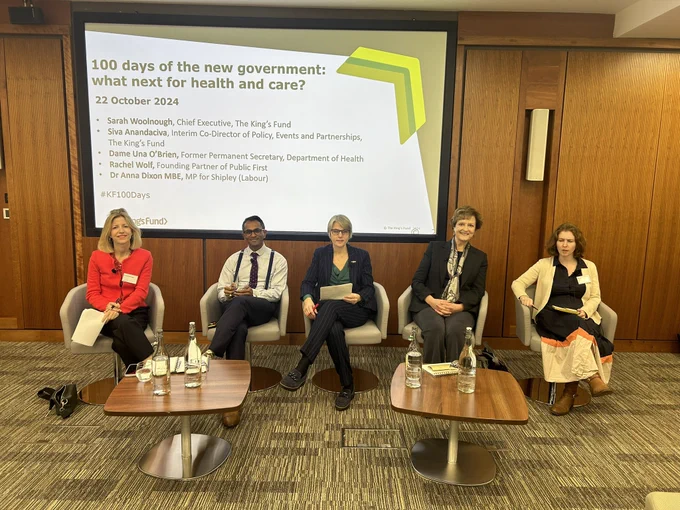 Panel at The King’s Fund