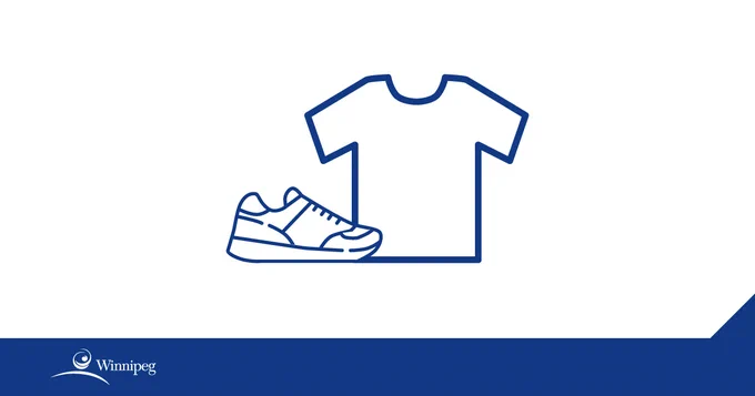 A shoe and a tee-shirt