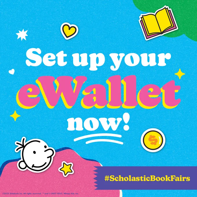 Book Fair eWallet Graphic