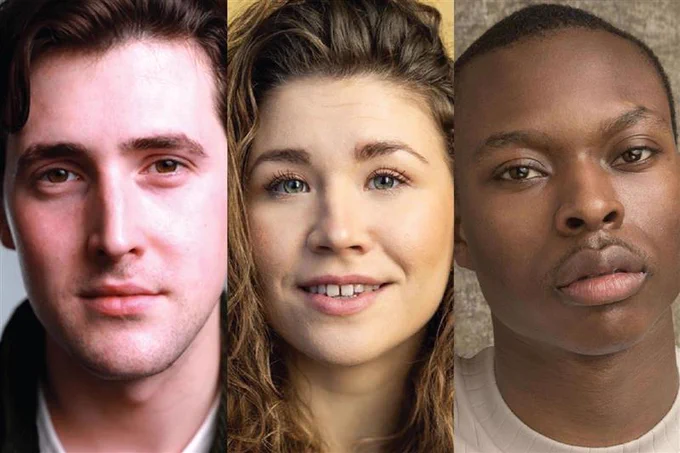 Headshots of Jason Kajdi, Nic Myers and Shem Omari James