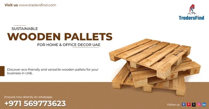 We're excited to announce that TradersFind has added a new category: Wooden Pallets! 🌟

Discover eco-friendly and versatile wooden pallets for your business in UAE. From shipping to storage, our curated list of suppliers offers high-quality options. Explore the possibilities of wooden pallets and find the perfect solution for your needs.