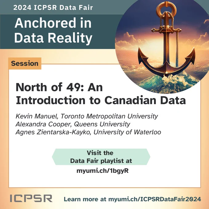 #DataFair24 webinar presented by Kevin Manuel, Toronto Metropolitan  University; Alexandra Cooper, Queens University; Agnes Zientarska-Kayko, University of Waterloo is now available.