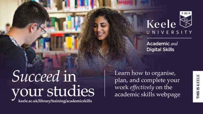 Poster advertising your Library's Academic Skills workshops.