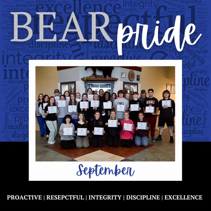September Bears of the Month