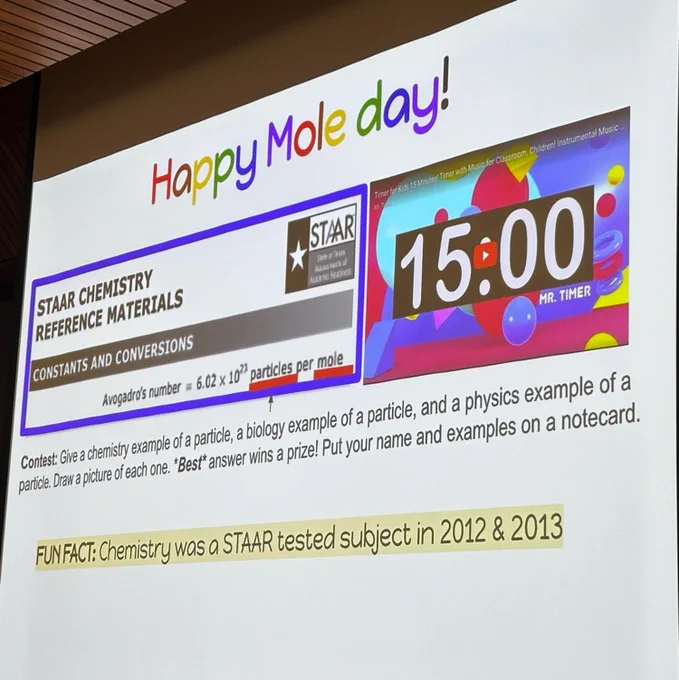 mole day