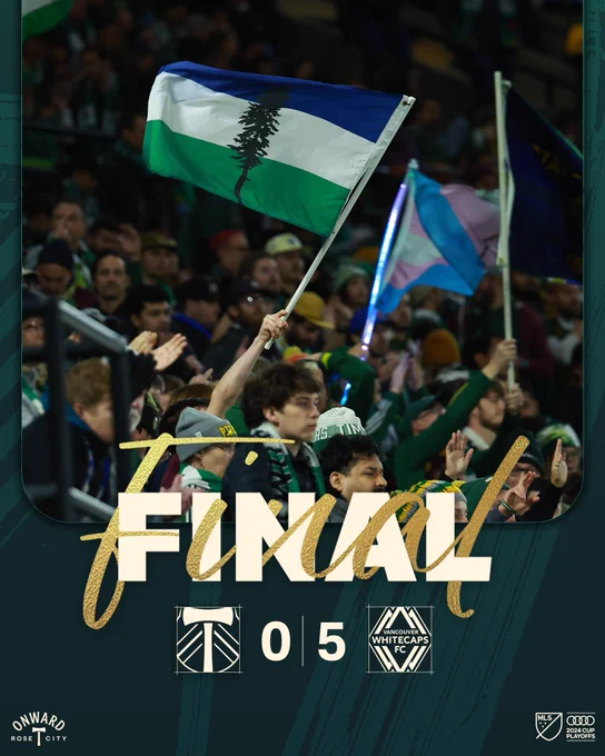Timbers lose 0-5