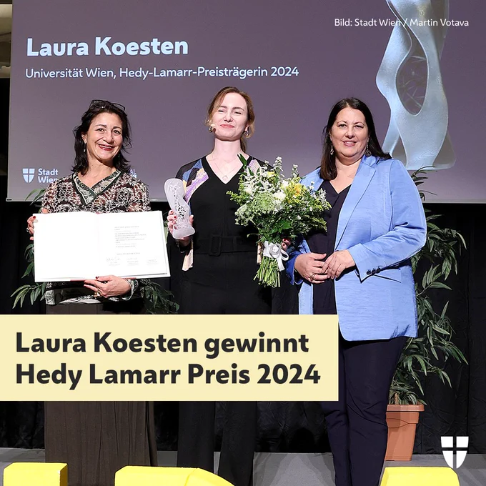 Laura Koesten gewinnt Hedy Lamarr Preis 2024