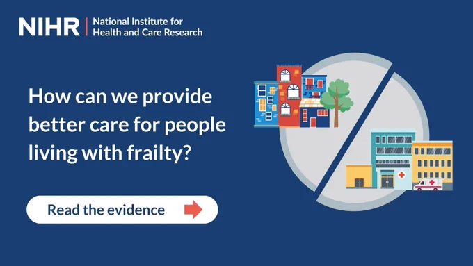 How can we provide better care for people living with frailty? Read the evidence
