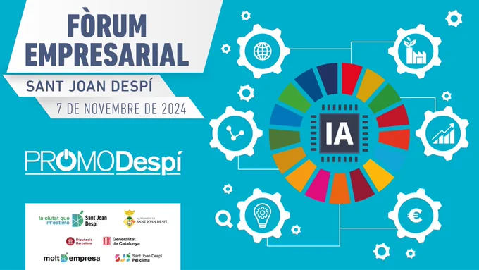 De 10.30 a 10.45 hores
Rebuda i acreditacions

De 10.45 a 11 hores
Obertura de l’acte
Benvinguda a càrrec de Míriam Espert, regidora de Promoció Econòmica i Ocupació

D’11 a 11.40 hores
Ponència "Mes enllà del CHAT GPT. Com aplicar degudament la IA en les empreses" a càrrec de Martín Longobuco, director del programa d'intel·ligència artificial aplicada a l'empresa de La Salle Campus Barcelona.

D’11.40 a 11.50 hores
Torn obert de precs i preguntes.

D’11.50 a 12.20 hores
Taula Rodona d’experiències en aplicació de la IA:
- Moderador: Martín Logobuco
- Empreses participants: Europastry, Raona i CETIVG - Residència Inglada Via

De 12.20 a 12.30 hores
Torn obert de precs i preguntes.

De 12.30 a 12.40 hores
Intervenció de Xavier Falcon, president de l’Associació Empresarial Fontsanta.

De 12.40 a 13 hores
Cloenda i Reconeixement a emprenedors i emprenedores de la ciutat per part de de Belén García Criado, alcaldessa de Sant Joan Despí.

• A les 13 hores
Brunch - Networking
