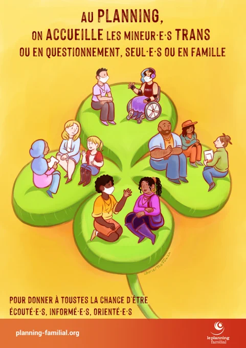 Au Planning, on accueille les mineu-res trans, ou en questionnement, seul-es ou en famille