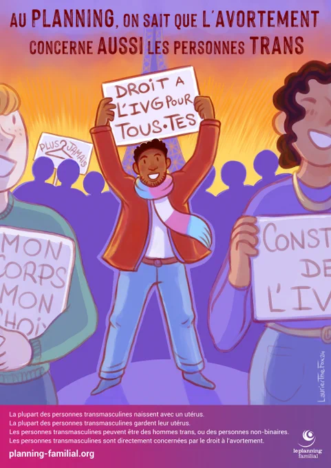 Au Planning, on sait que l'avortement concerne aussi les personnes trans