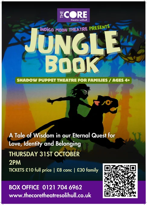Jungle Book shadow puppet theatre at The Core