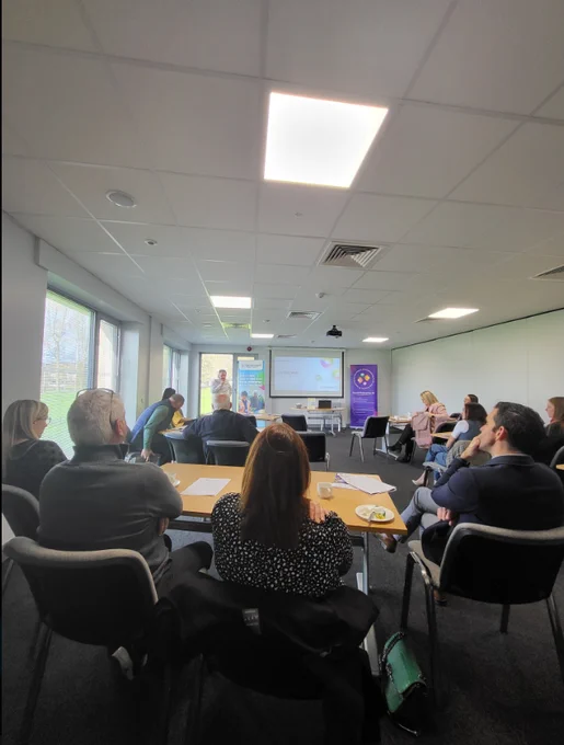 Photograph of the room social enterprise ni event 