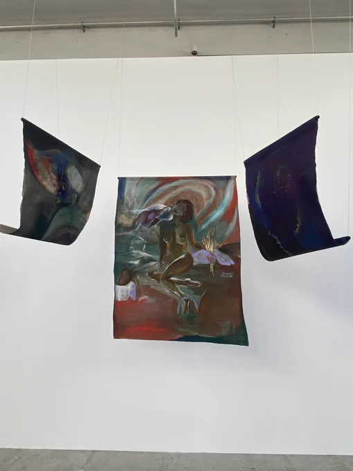 Photo de l'œuvre de l'artiste Inès Di Folco Jemni : "L'Appel" 