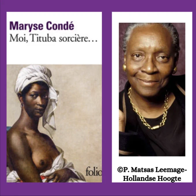 Couverture de "Moi, Tituba sorcière" (FOLIO)   photo de Maryse Condé 
