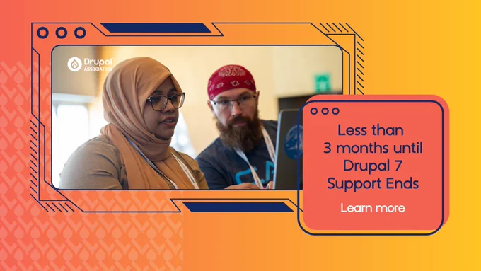 Less than 3 months until Drupal 7 Support Ends! Learn more.