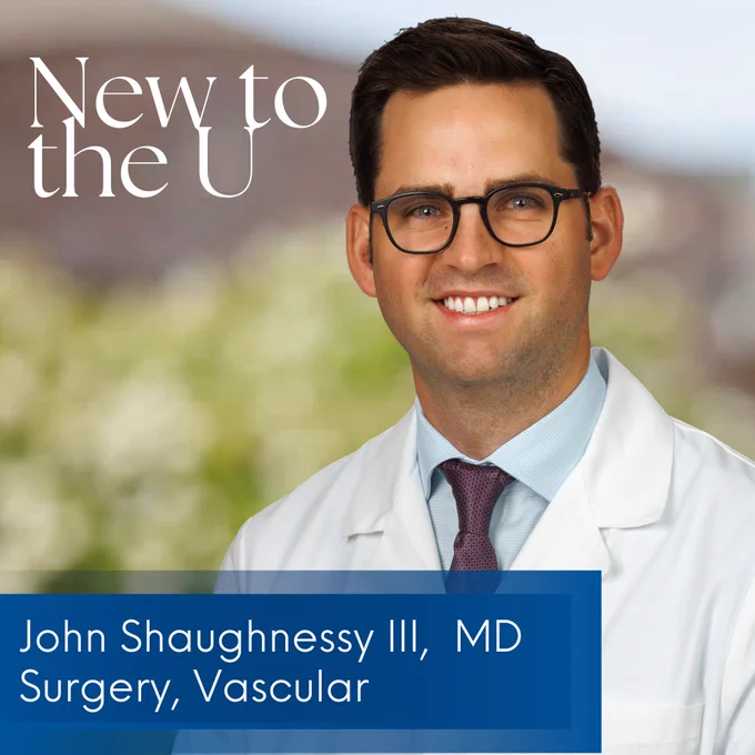Dr. Shaughnessy treats the following in adult patients:
👉Carotid Artery Disease
👉Aortic Aneurysmal Disease
👉Peripheral Arterial Disease
👉Thoracic Outlet Syndrome
👉Aortic Dissections
👉Renal Artery Stenosis
👉Anterior Spinal Exposures
👉Mesenteric Ischemia
🤩More to Know About Dr. Shaughnessy:
Dr. Shaughnessy completed his general surgery residency at UMMC and his vascular surgery fellowship at Tufts in Boston, MA. He is thrilled to be back at the U!