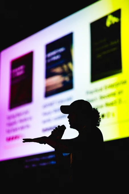 Devlin Duldulao introduces himself and his three books.