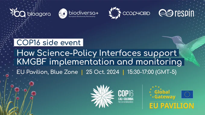 COP16 side-event: The Role of Science-Policy Interfaces in Supporting the Implementation and Monitoring of the KMGBF
