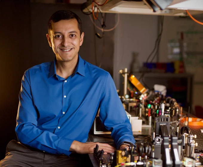 Quantum physicist Professor Mehul Malik, a Professor of Physics and Royal Academy of Engineering Chair in Emerging Technologies at Heriot-Watt University in Edinburgh, Scotland.