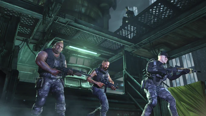 Screenshot from Batman: Arkham Origins Multiplayer.