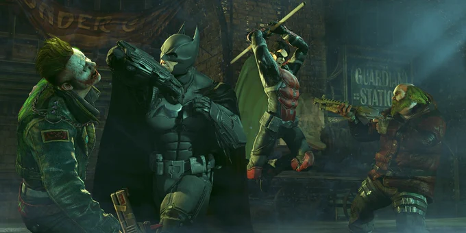 Screenshot from Batman: Arkham Origins Multiplayer.
