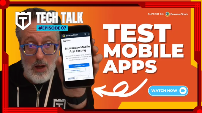 TestGuild Tech Talk by Joe Colantonio Episode 7: Mobile App Testing Made EASY with This Cloud Trick