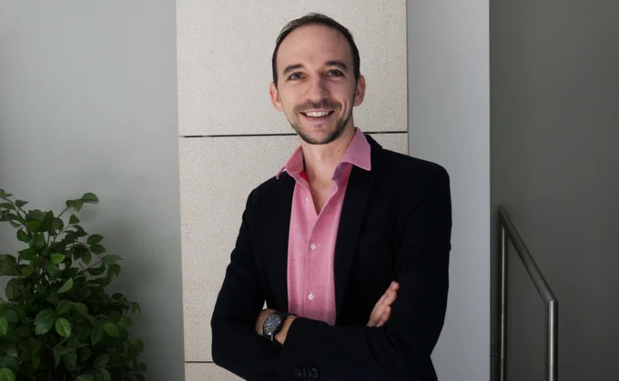 Nicolas Ambroise, dans les locaux du Service Information et Presse, en octobre 2024