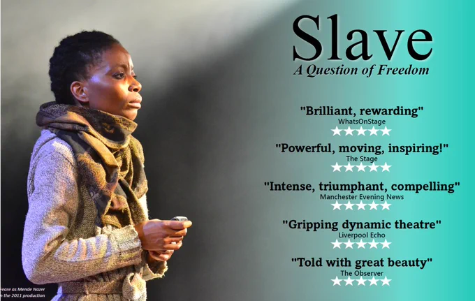 'Slave: A Question of Freedom' is at the Riverside Studios on 30 October to 9 November.