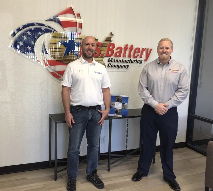 Thank you to Zachary Cox , Marvin Ho and all of U.S. Battery Mfg. Co. for welcoming BCI to your Corona, Calif., 