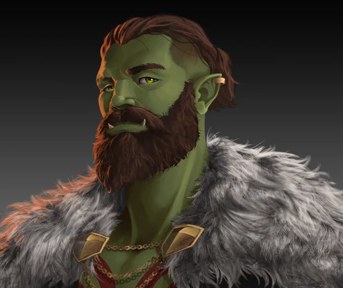 Merosha, Half-Orc Hunter