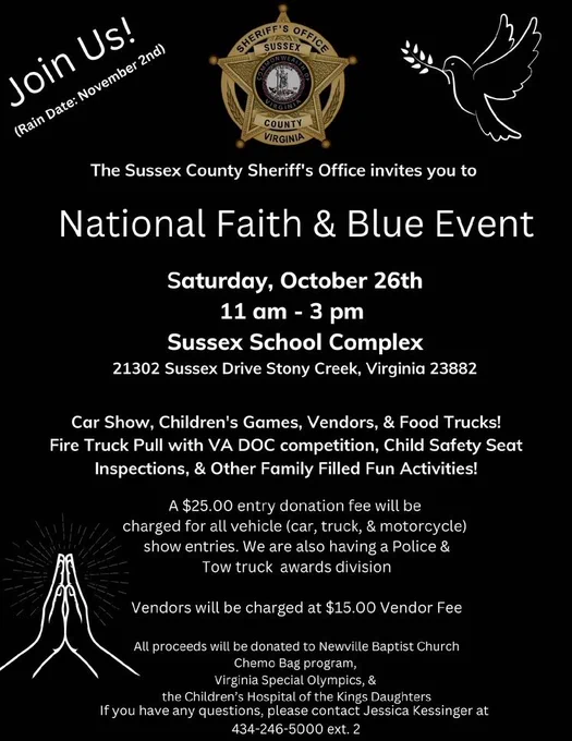 Sussex Co Sheriff's Office Event